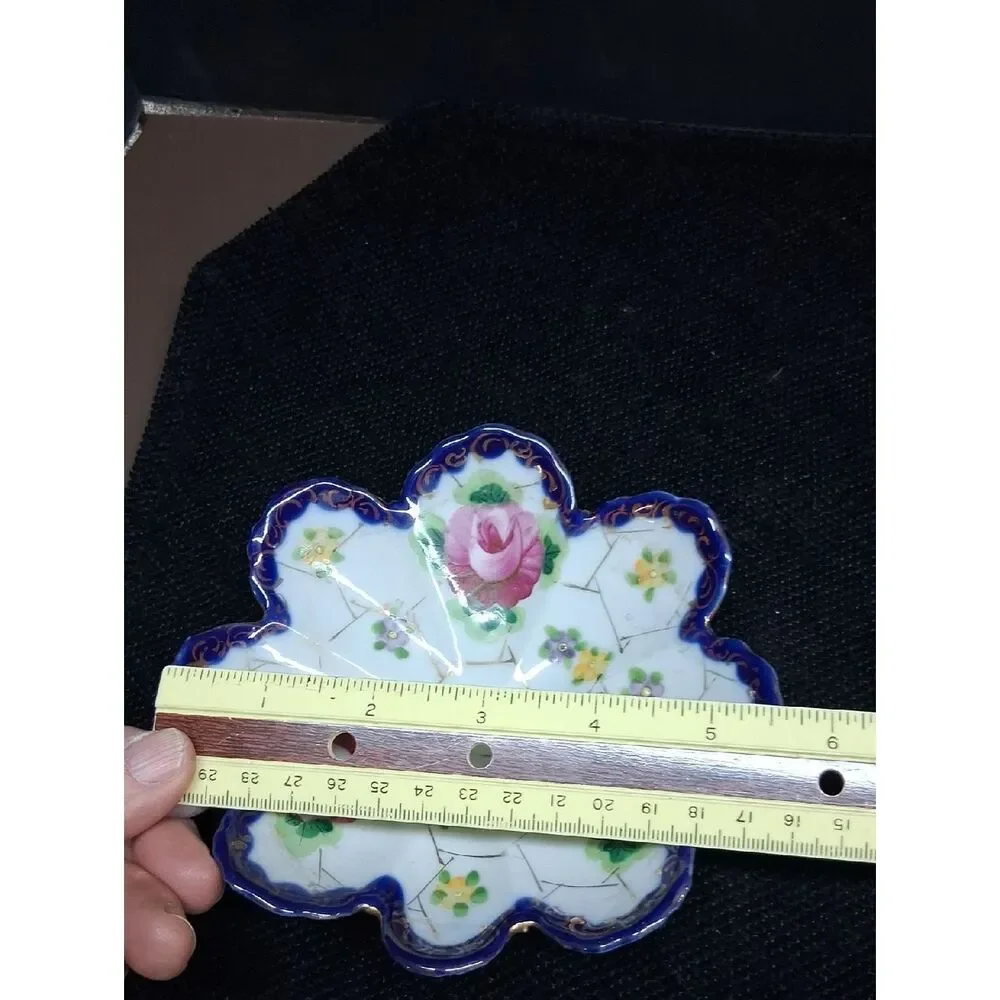 Vintage trinket dish,‎ porcelain tray from Germany, & 